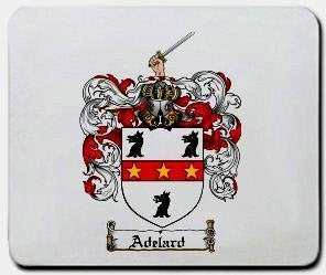 Adelard coat of arms mouse pad