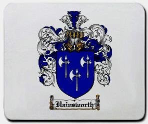 Hainsworth coat of arms mouse pad