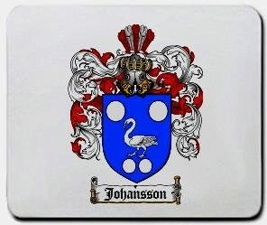 Johansson coat of arms mouse pad