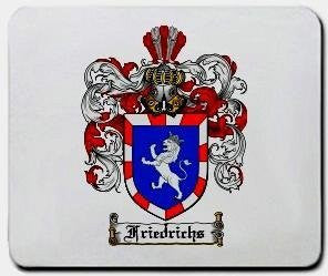 Friedrichs coat of arms mouse pad