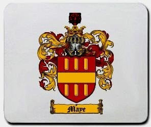 Maye coat of arms mouse pad
