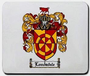 Londsdale coat of arms mouse pad