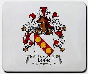 Leithe coat of arms mouse pad