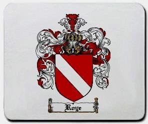 Roye coat of arms mouse pad