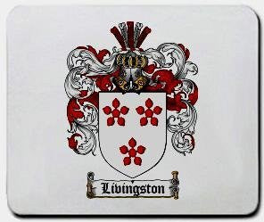Livingston coat of arms mouse pad