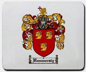 Hammersly coat of arms mouse pad