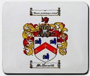 Mcdermitt coat of arms mouse pad