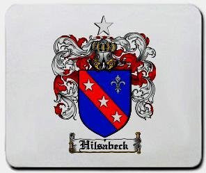 Hilsabeck coat of arms mouse pad