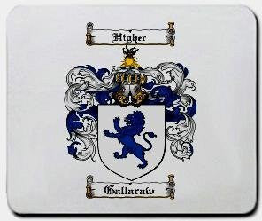 Gallaraw coat of arms mouse pad