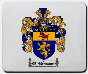 O'brosnan coat of arms mouse pad