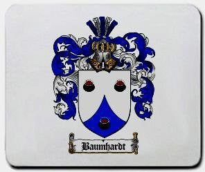 Baumhardt coat of arms mouse pad