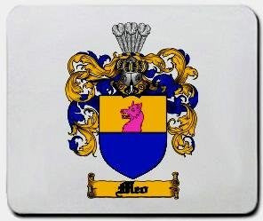Meo coat of arms mouse pad