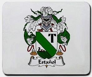 Estanol coat of arms mouse pad