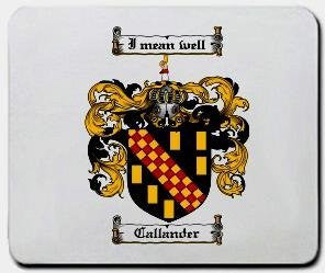 Callander coat of arms mouse pad