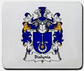 Bialynia coat of arms mouse pad