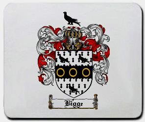 Bigge coat of arms mouse pad