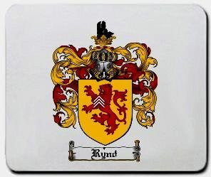 Rynd coat of arms mouse pad