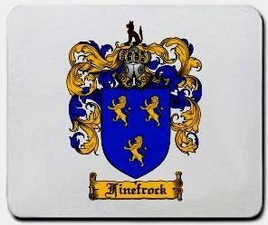 Finefrock coat of arms mouse pad