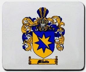 Milette coat of arms mouse pad