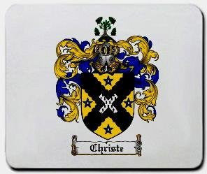 Christe coat of arms mouse pad