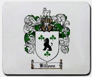 Killoon coat of arms mouse pad