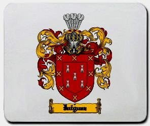 Iniguez coat of arms mouse pad