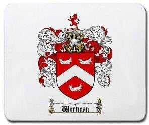 Wortman coat of arms mouse pad