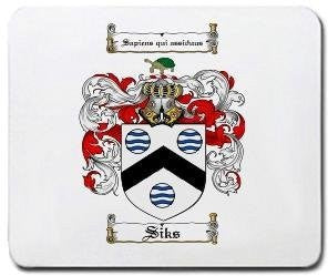 Siks coat of arms mouse pad