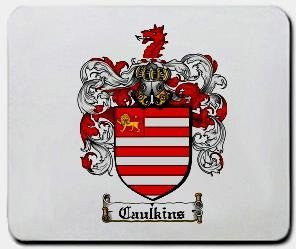 Caulkins coat of arms mouse pad