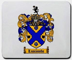 Luscombe coat of arms mouse pad
