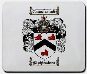 Elphinstone coat of arms mouse pad
