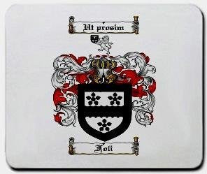 Foli coat of arms mouse pad