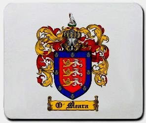 O'meara coat of arms mouse pad