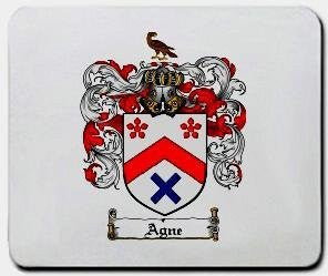 Agne coat of arms mouse pad