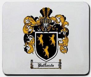 Bafforde coat of arms mouse pad