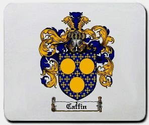 Caffin coat of arms mouse pad