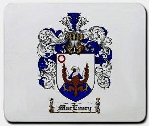 Macenery coat of arms mouse pad