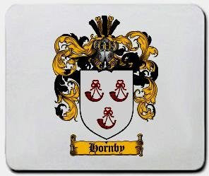 Hornby coat of arms mouse pad