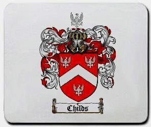 Childs coat of arms mouse pad