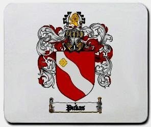 Pukas coat of arms mouse pad