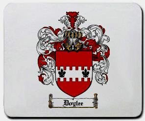 Doylee coat of arms mouse pad
