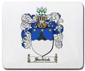 Serbiak coat of arms mouse pad