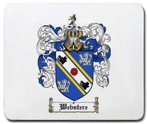 Webstere coat of arms mouse pad