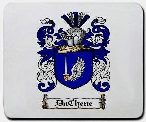 Duchene coat of arms mouse pad