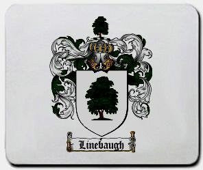 Linebaugh coat of arms mouse pad