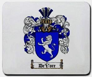 Devore coat of arms mouse pad