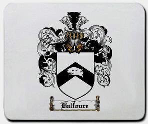 Balfoure coat of arms mouse pad