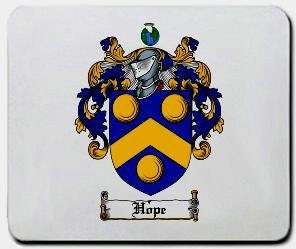 Hope coat of arms mouse pad
