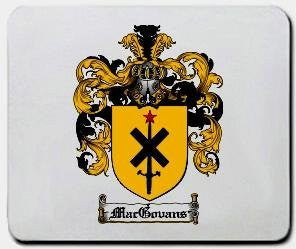 Macgovans coat of arms mouse pad