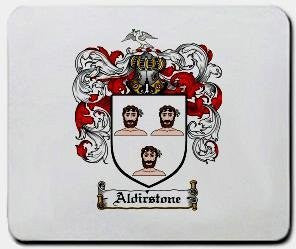 Aldirstone coat of arms mouse pad